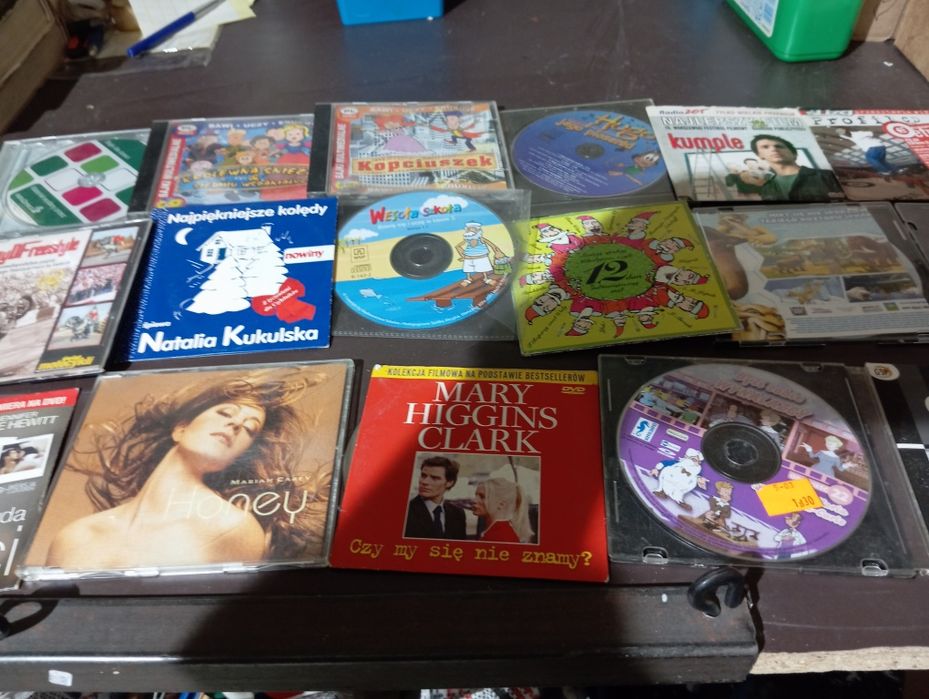 Płyty CD filmy gry bajki