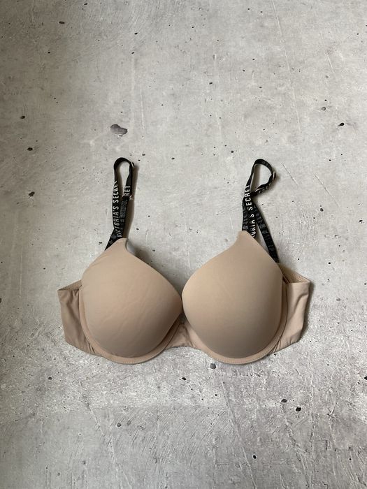 бежевий бюстгальтер Victoria's Secret