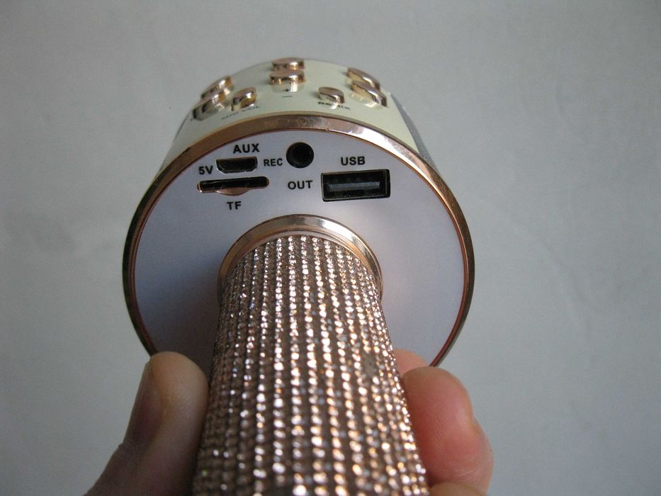 Микрофон беспроводной караоке с динамиком Wster WS 858