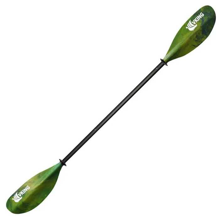 Wiosło packraft kajak składane czteroczęściowe karbon-szklane 220 cm