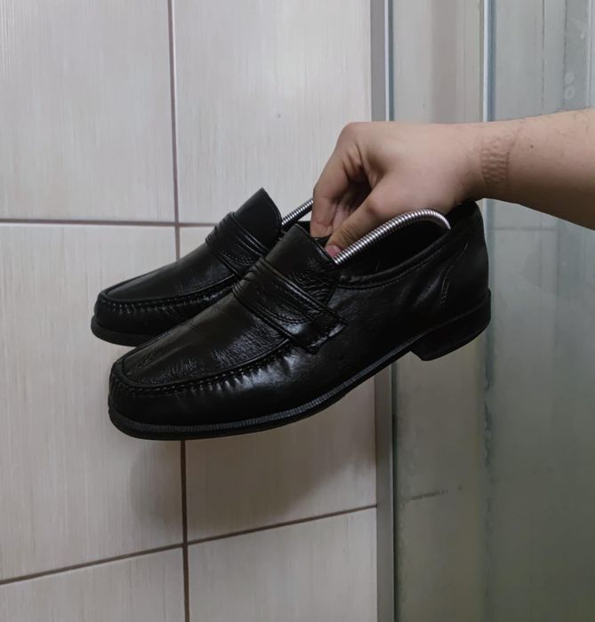 buty męskie 42 Playboy  typu loafersy mokasyny kolor czarny fason klas