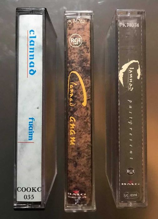 Lote Cassetes áudio originais - CLANNAD