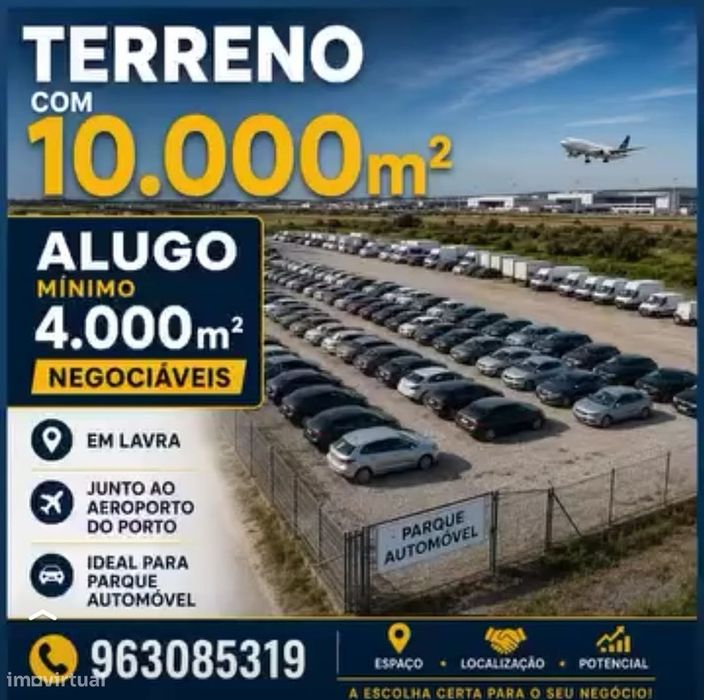 Terreno de 10000m² para arrendar