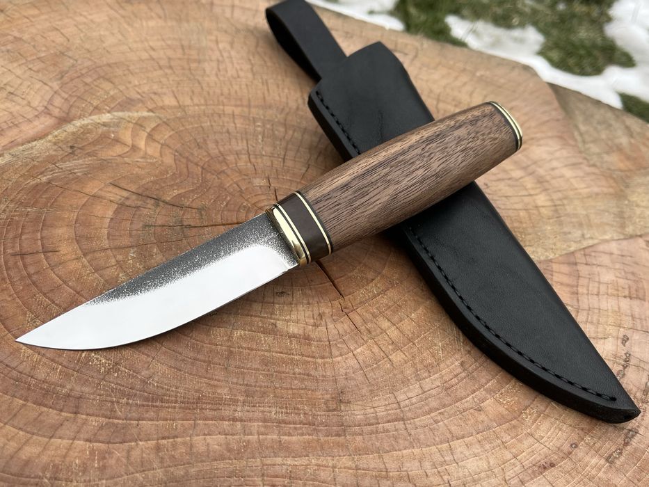 Нож ручной работы ніж ручної роботи нож охотничий  сталь 110х18  финка