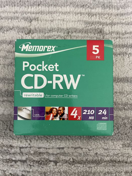 5 CD-RW Pocket Memorex
