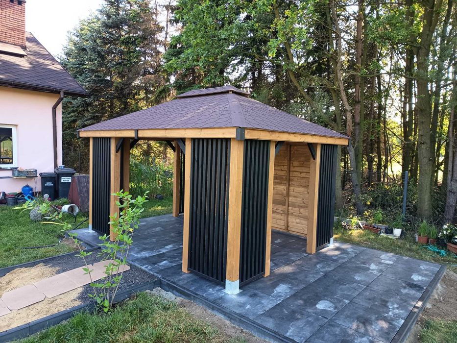 Altana ogrodowa 3x4m altanka drewniana różne wymiary od Producenta
