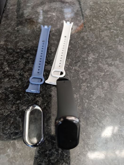 Pulseira Desportiva mi band 8 + 2 braceletes + 1 protetor de tela
