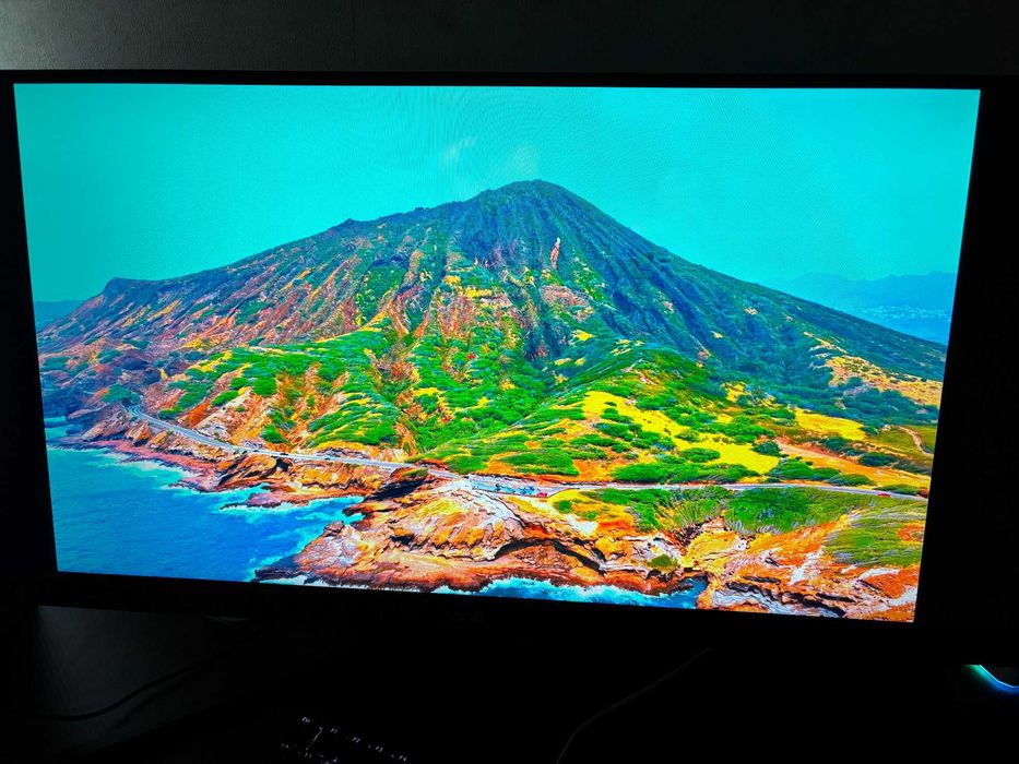 Монітор 34" AOC U34G3XM/EU -- UWQHD / 144 Hz / 8-bit / sRGB 121% / Adaptive Sync / G-SYNC Compatible / Freesync Premium / DisplayHDR 10