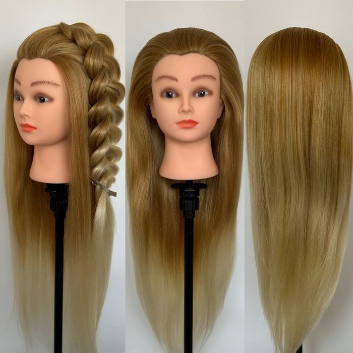 Голова для зачісок манекен лялька для плетіння пречосок маникен