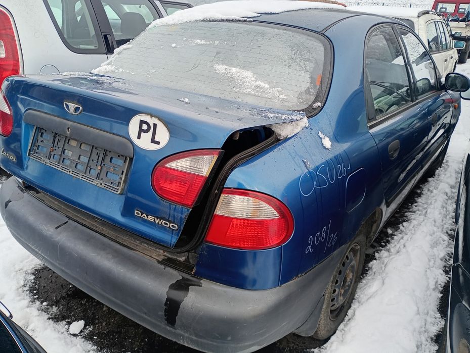 Daewoo Lanos 1.5 błotnik lewy, cześć transport FV dostawa
