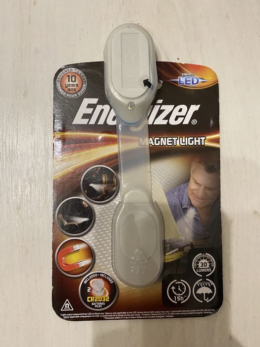 Ліхтарик Energizer ручний брелок на магніті