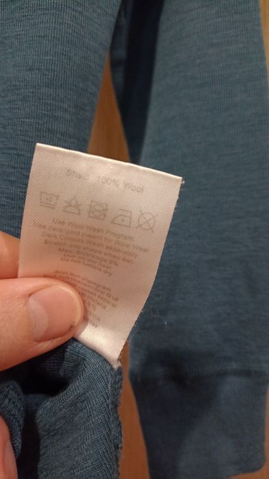 Bluzka koszulka termiczna wełniana, Merino Wool wełna Reflex 98/104