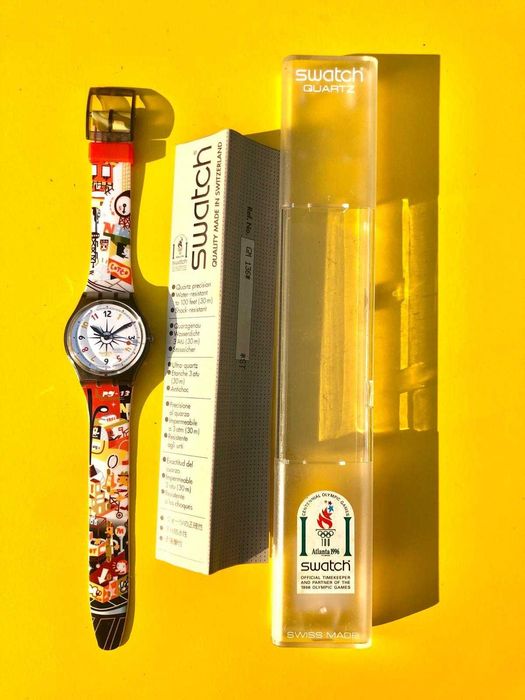 Relógio de pulso SWATCH anos 90 (por estrear!)