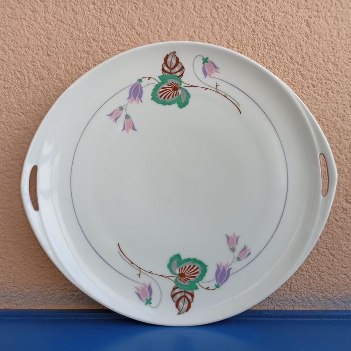 Serviço de chá Art Deco Vista Alegre motivo floral