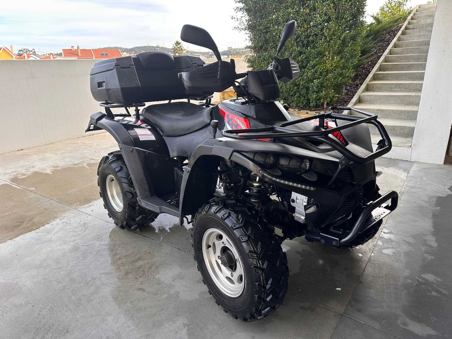 Moto4 Linhai LH300 4X4 C/ Bola de Reboque e Top Case