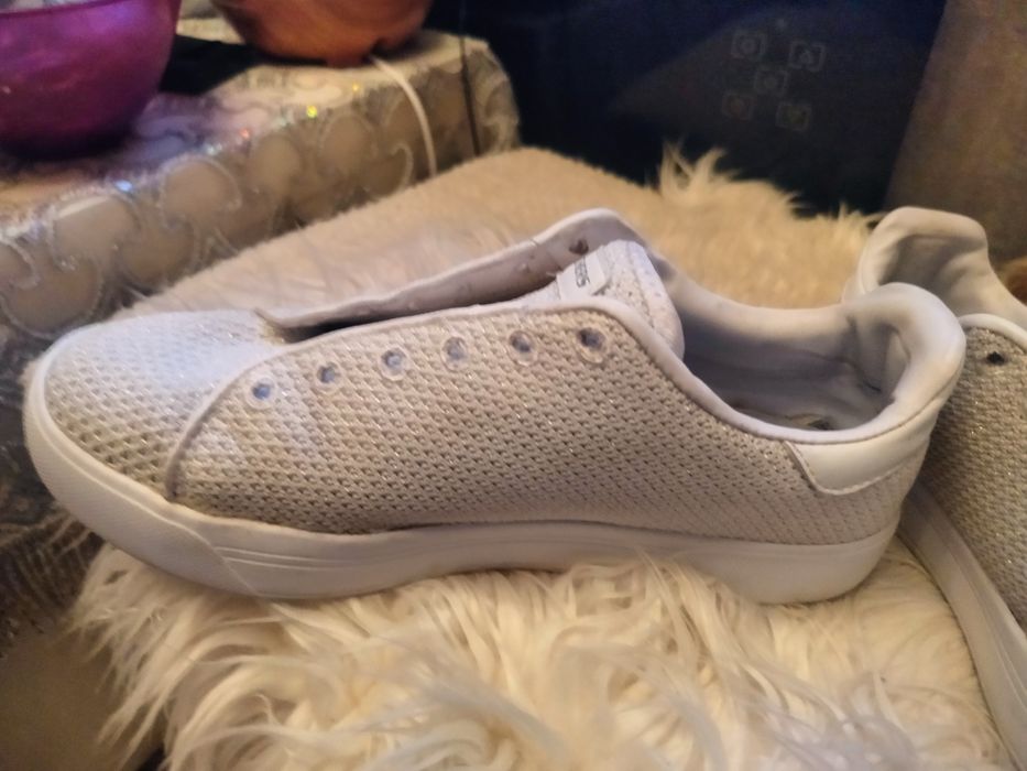 Buty Skechers  błyszczące sneakersy,