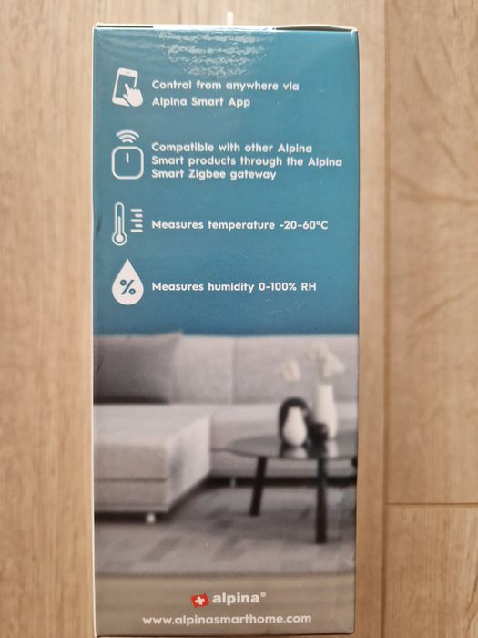 Czujnik temperatury oraz wilgotności  Alpina