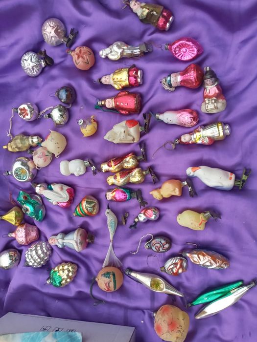 игрушки СССР , лимон , груша , вишня ,огурец