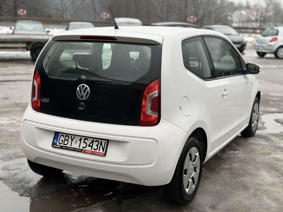 Volkswagen UP! 1.0 MPI 60 KM 27 TYŚ KM Klima ZAREJESTROWANY Gwarancja