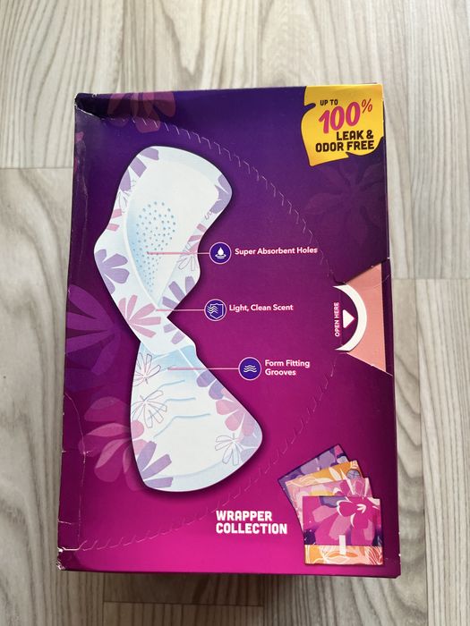 Always Radiant FlexFoam podpaski z USA w rozmiarze 1 (Regular )