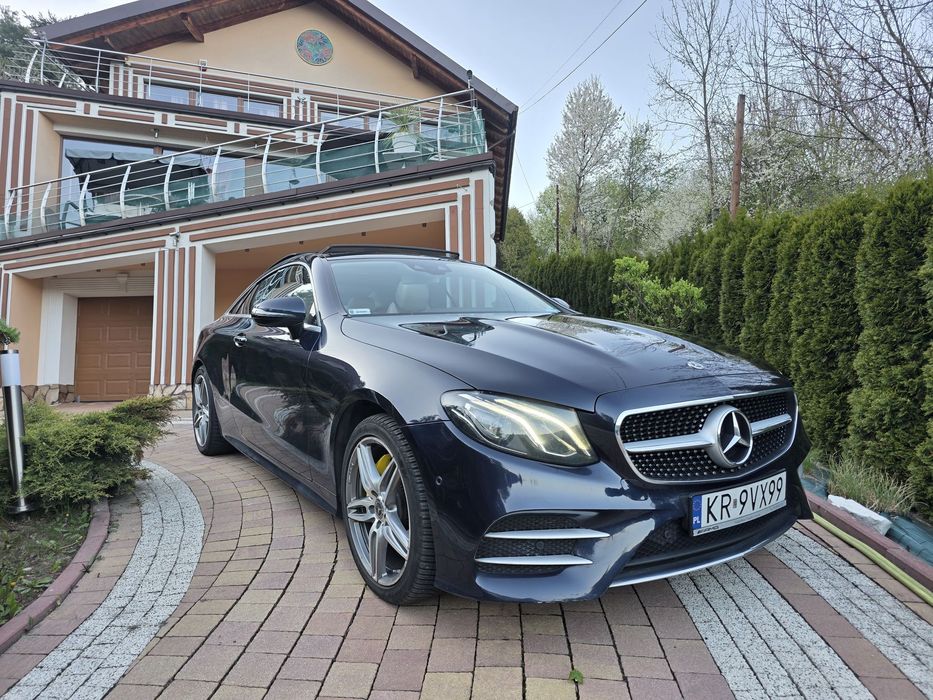 Mercedes-Benz Klasa E Pakiet AMG / Panormaiczny dach / Burmester® / Salon PL / Bezwypadkowy