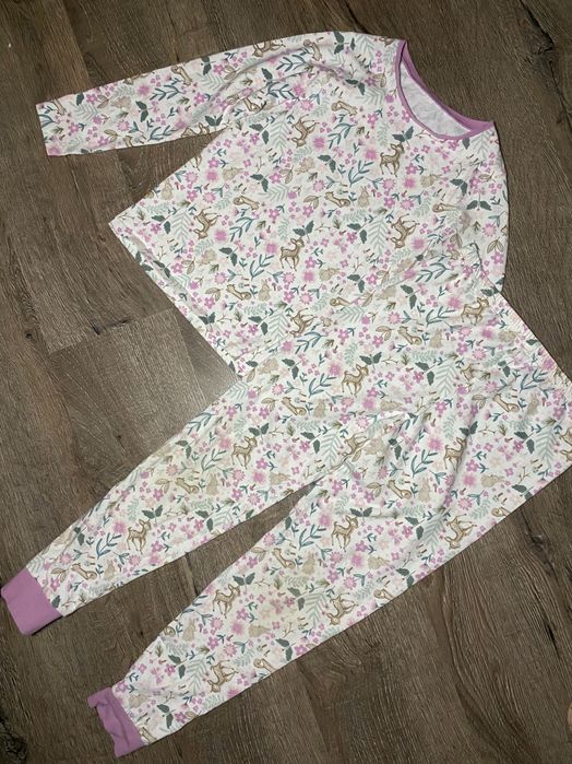 Чарівний ліс бавовняна піжама дівчинці 9-10р. Комплект для дому