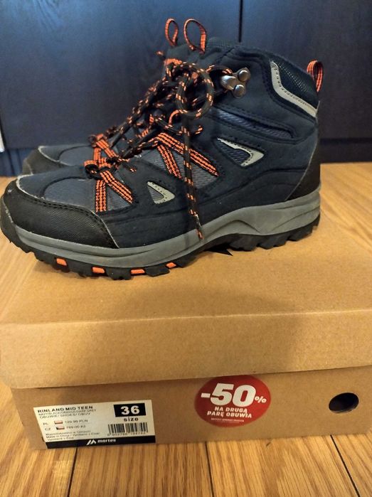 buty trekkingowe wysokie młodzieżowe MARTES roz. 36