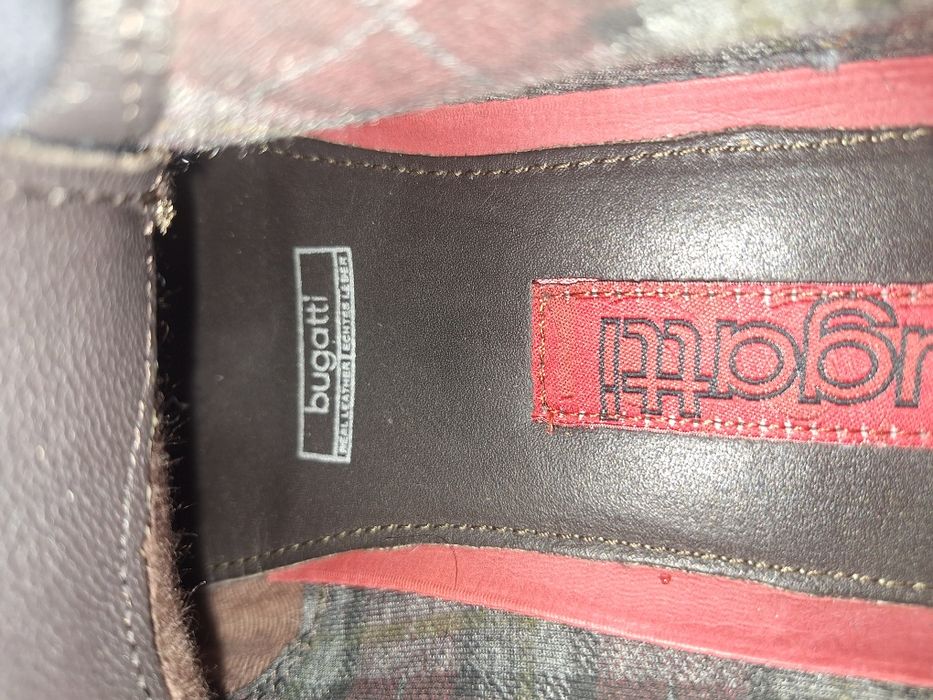 Bugatti buty męskie zamszowe 43