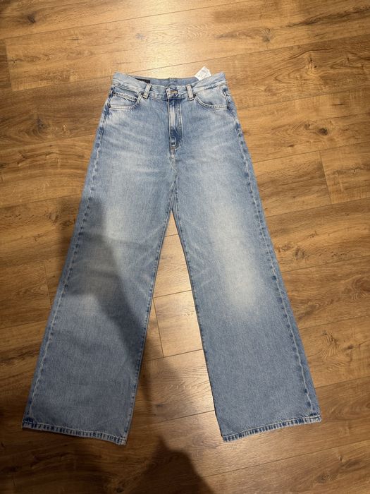 джинсы , джинси палаццо  massimo dutti