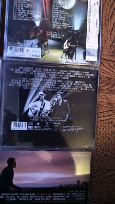 6 CD/DVD Shakira Papas língua Leonardo Bruno e Marrone Daniel 

Novos