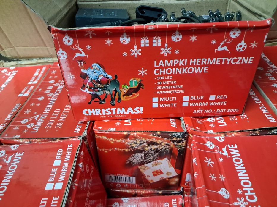 Hit !!! Lampki choinkowe/kurtyny/węże/meteoryty