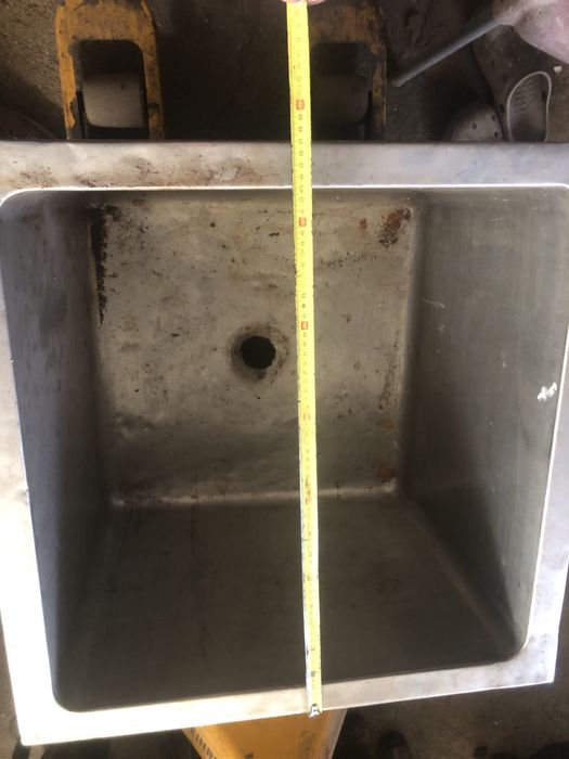 Tanque pequeno de inox