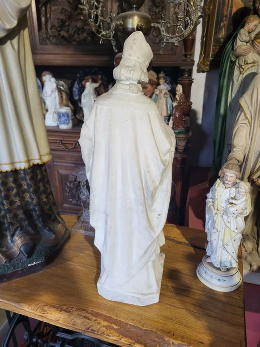 Duża figura Święty Eligiusz 67 cm Patron kowali jubilerów