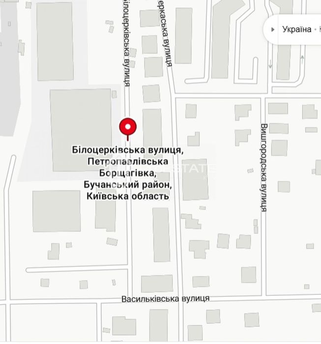 Продаж земельної ділянки під комерцію Петропавлівська Борщагівка