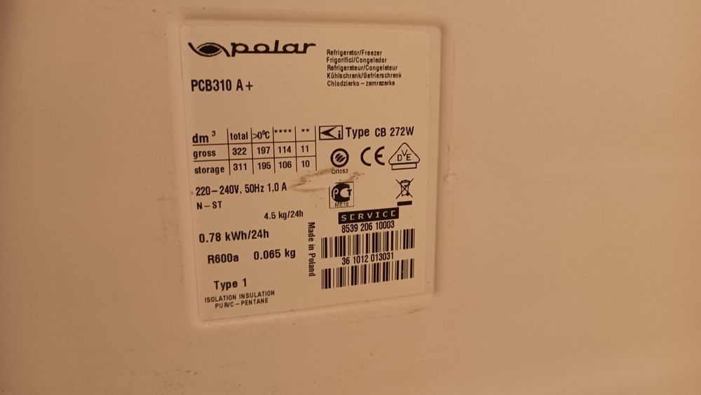 Szuflady do lodówki i zamrażarki Polar