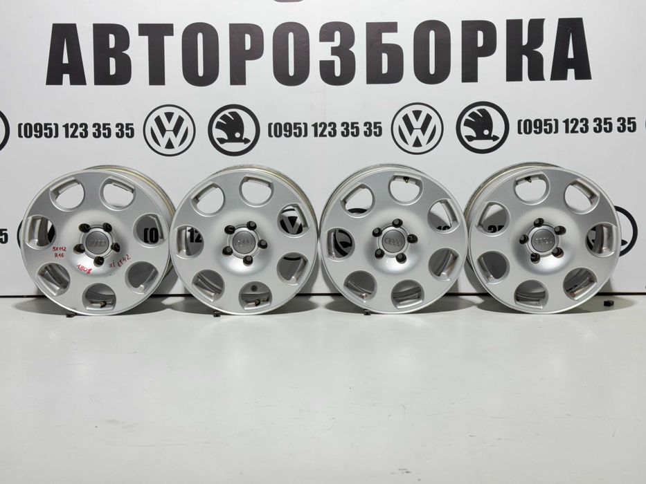 титани r16 5x112 диски audi volkswagen skoda touran passat golf