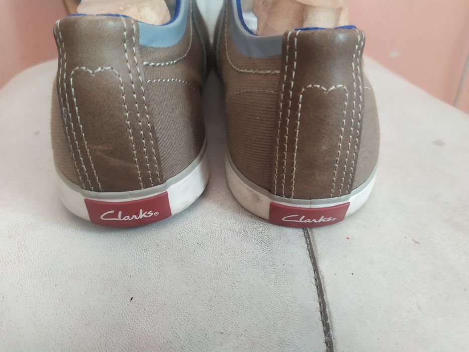 Текстильные кеды Clarks. раз 40