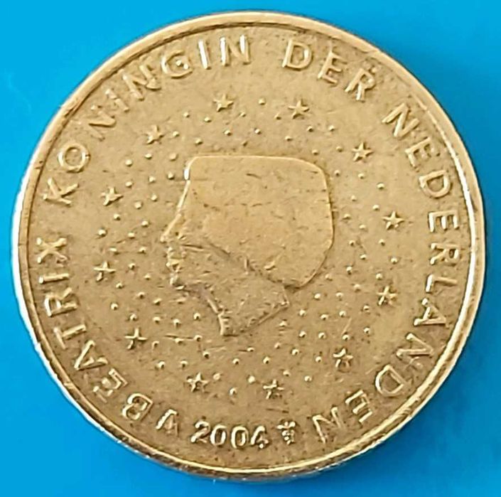 50 Cêntimos de 2004 dos Países Baixos