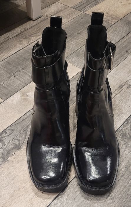 Buty botki czarne