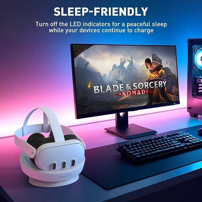 Stacja ładująca PRISMXR Carina D1 do Meta Quest 3