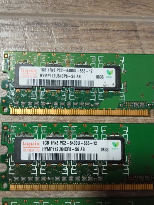 Модуль пам'яті для компютера Hynix DDR2 4Gb (4x1Gb)