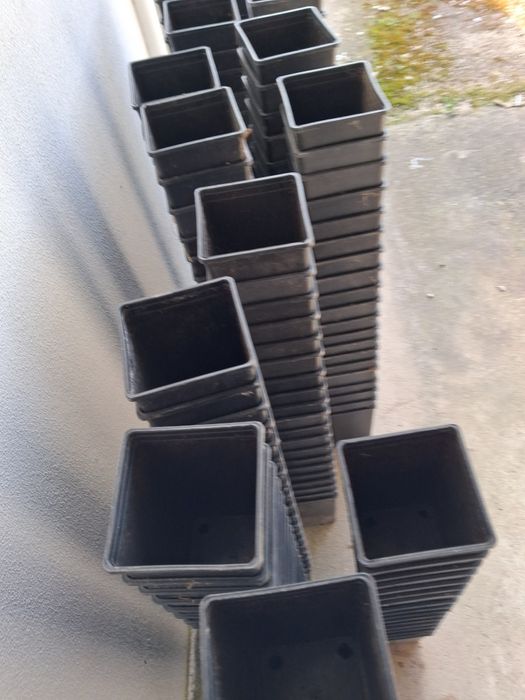 Vasos usados  11cm larg × 20cm alt