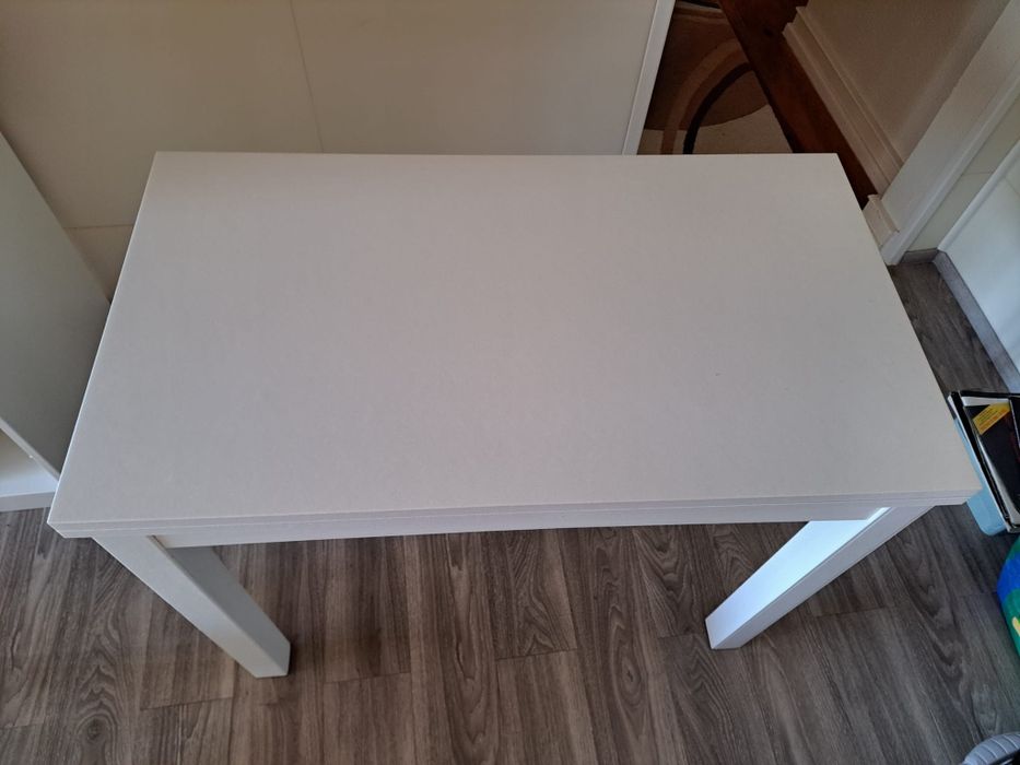 mesa ikea madeira pintada