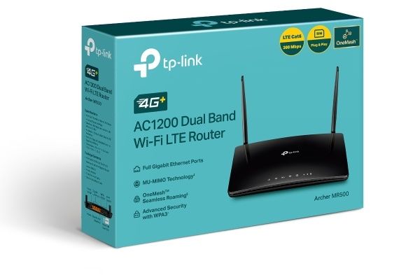 TP-Link Archer MR500 4G+ Cat6 AC1200 Wireless Dual Band Gigabit Router