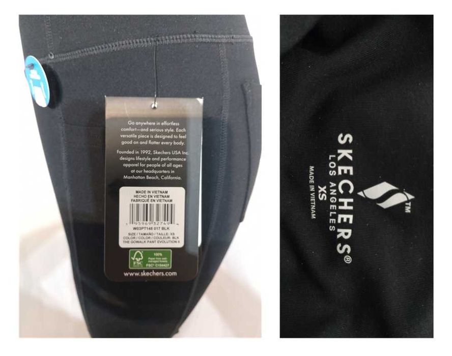 Skechers go walk calças para mulher Tam XS (326)