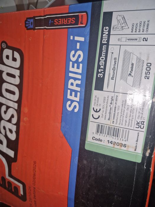 Gwozdzie do gwozdziarki paslode series-i