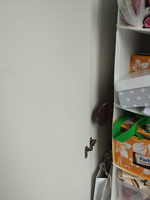 Szafa biała pokój dziecięcy dwudrzwiowa Jysk