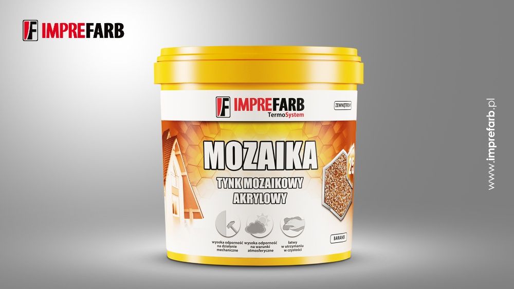 Tynk Akrylowy Mozaika