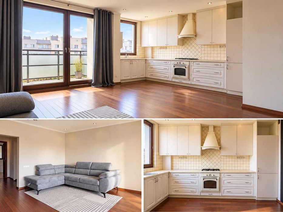Duże 64m2/2 pokoje/balkon/2 garderoby/ Czeladź