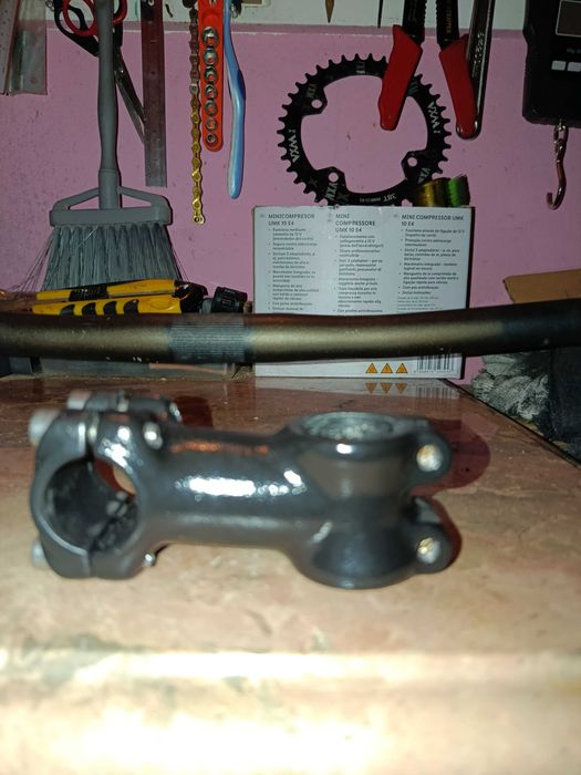 Quadro bicicleta mythus roda 26, suspensão rockshock reba roda 26 e pedaleira de rolamentos externos truvativ firex